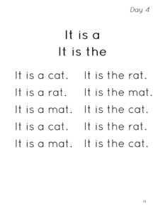 How To Read, Lesson Four